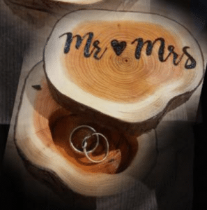 ringendoosjes laten maken voor mijn eerste ervaring als weddingplanner