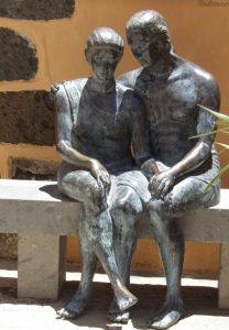 Mooi kunst in plaats van ringen