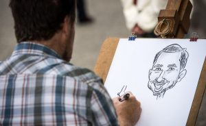 Leuke activiteiten zoals karikatuur