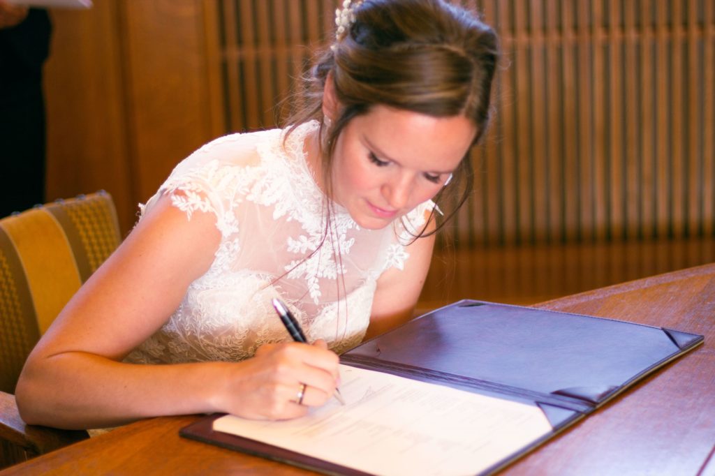 Welke achternaam neem je aan?