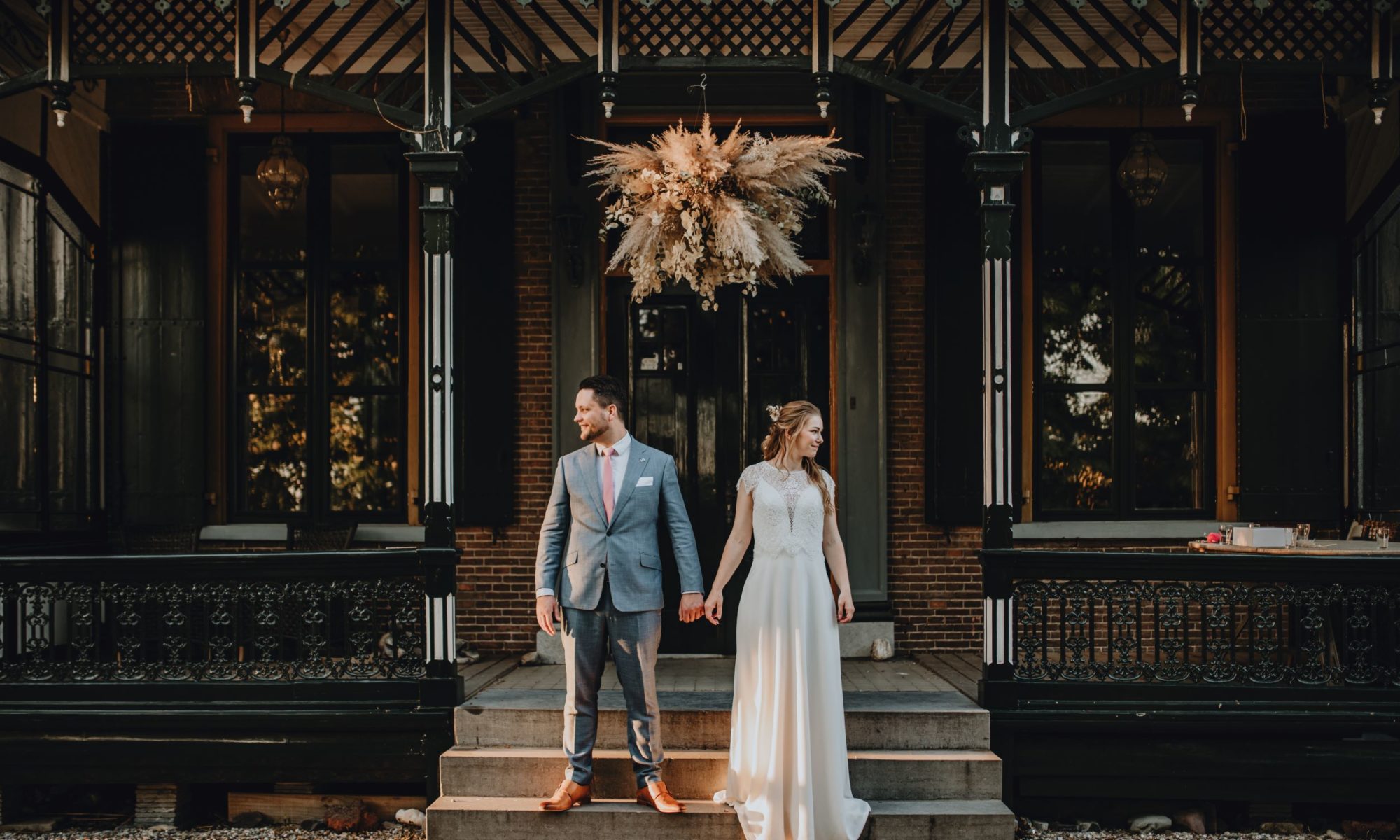 boho bruiloft op boerderij