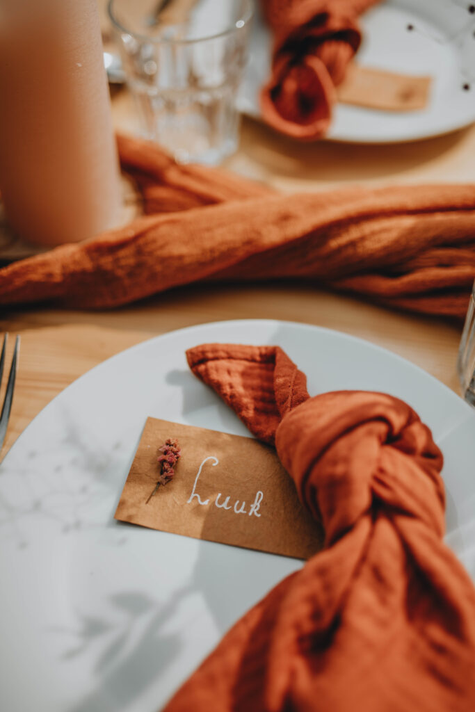 detailfoto tafelstyling