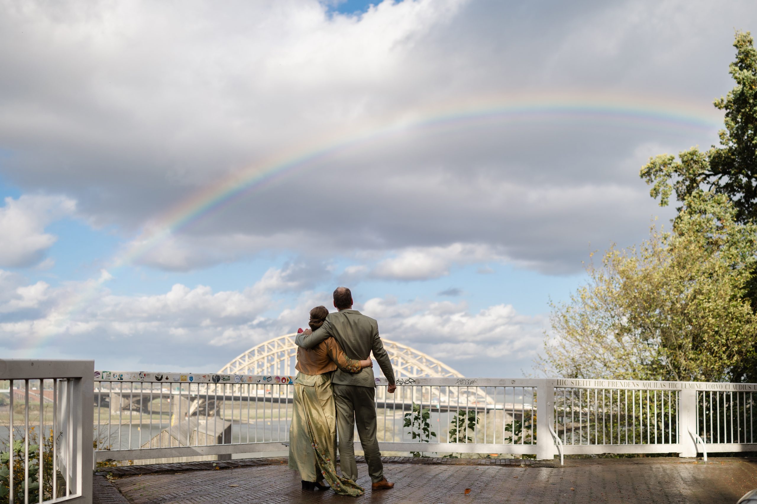 De bruiloft van Wouter & Santje